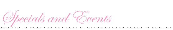 Special and Events